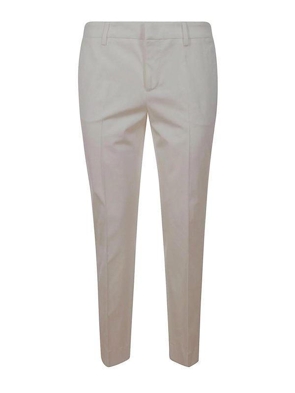 Pt Torino Pantalons Décontractés - Blanc