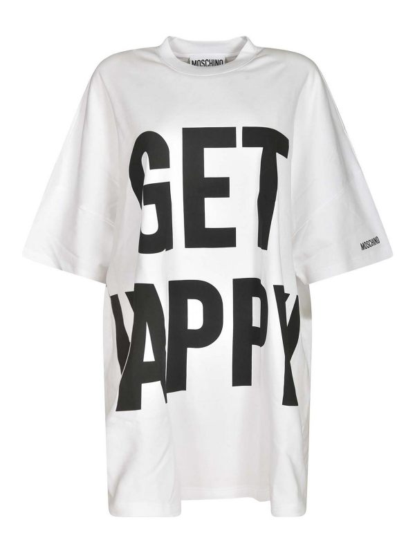 Moschino Robe Courte - Blanc