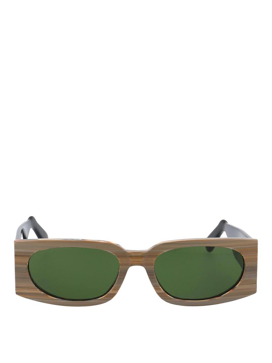 Gcds Lunettes De Soleil - Marron
