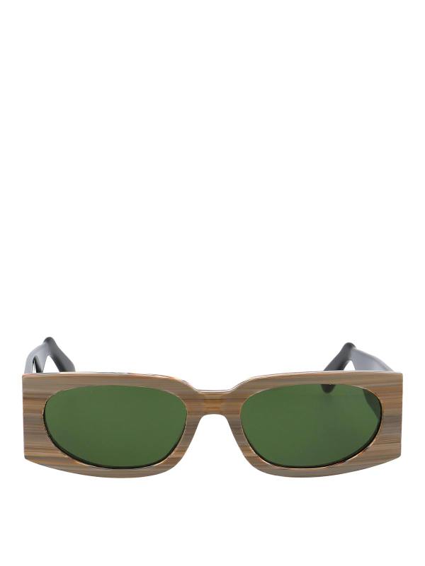 Gcds Lunettes De Soleil - Marron