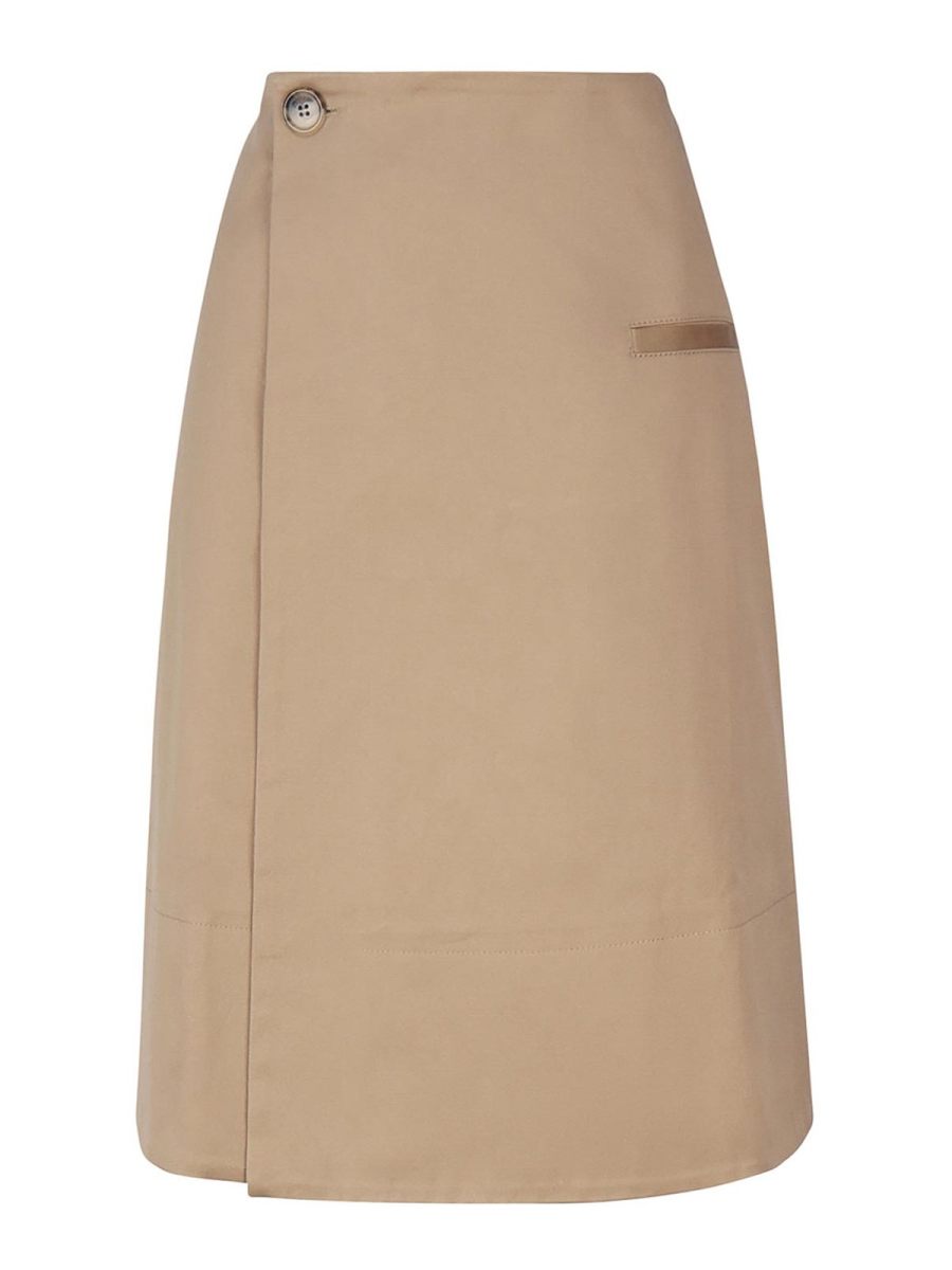 J. W. Anderson Jupe Midi - Beige