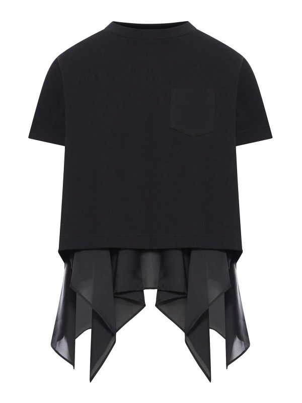 Sacai T-Shirt - Noir