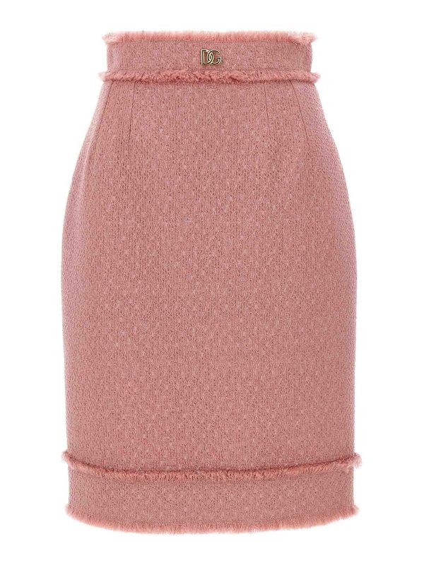 Dolce & Gabbana Jupe Midi - Couleur Chair