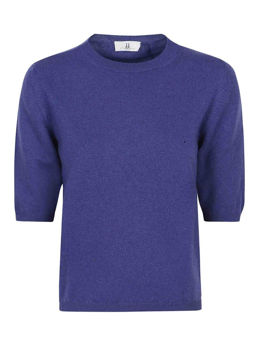 Eleven88 Pull Col Bateau - Bleu