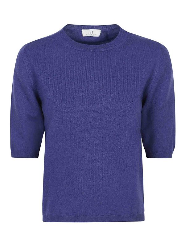 Eleven88 Pull Col Bateau - Bleu