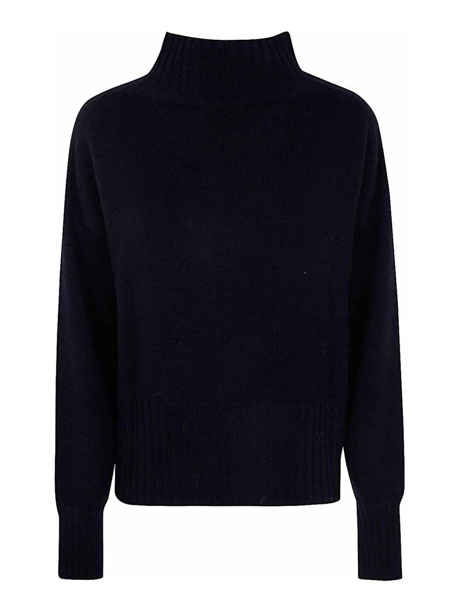 Drumohr Pull Col Rond - Bleu