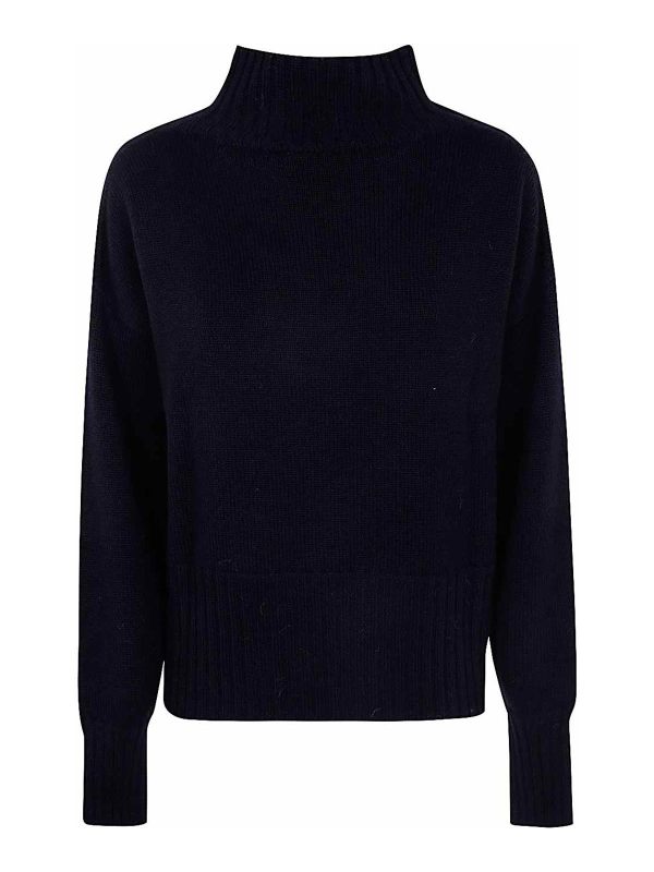 Drumohr Pull Col Rond - Bleu