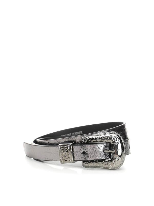 Golden Goose Ceinture - Argent