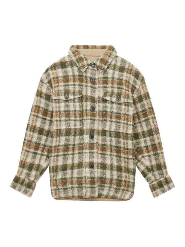 Isabel Marant Etoile Manteau Court - Marron Clair