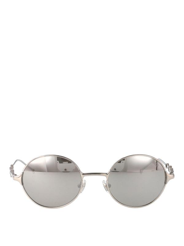 Diesel Lunettes De Soleil - Argent