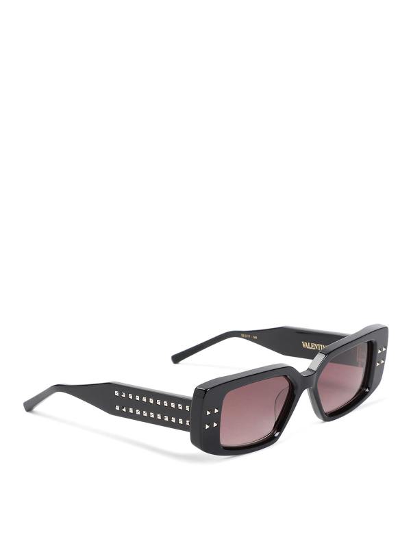 Valentino Garavani Lunettes De Soleil - Noir