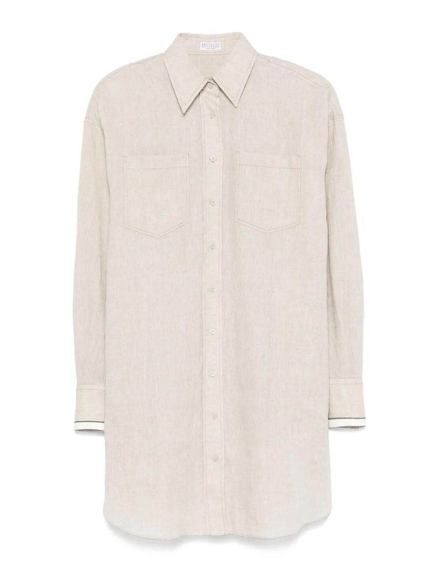 Brunello Cucinelli Chemise - Beige