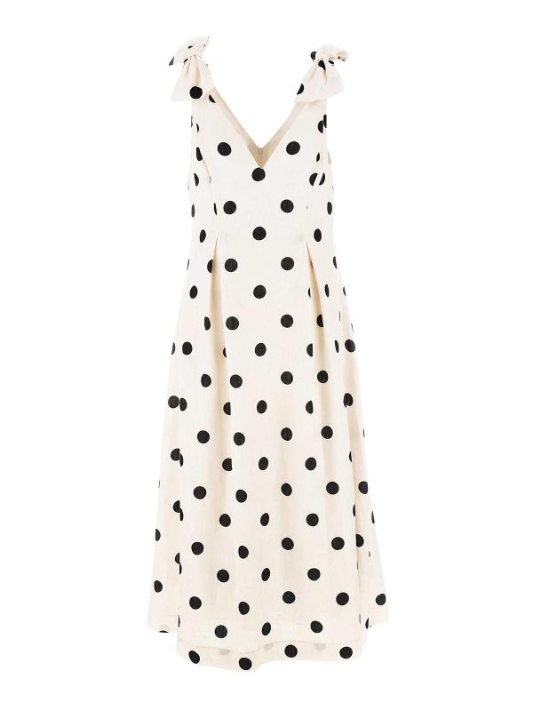 Zimmermann Robe Au Genou - Blanc