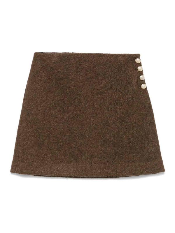 Dunst Mini Jupe - Marron