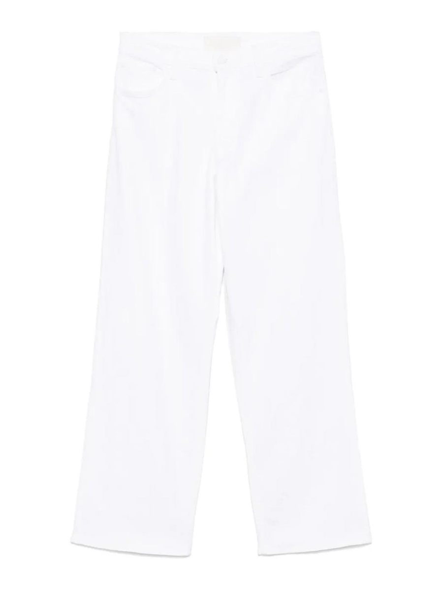 Mother Jean Bootcut - Blanc