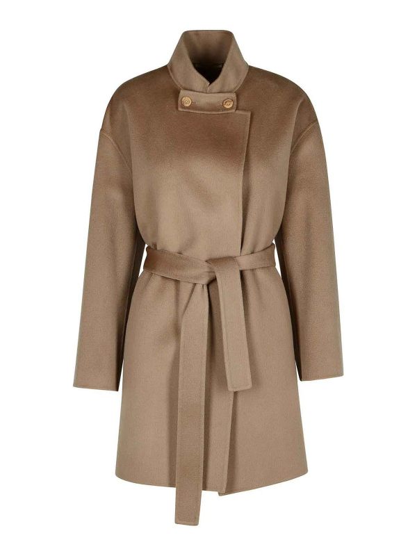 Purotatto Manteau Court - Marron