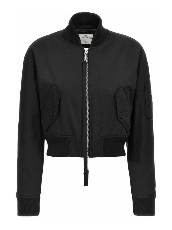 Courreges Bomber - Noir