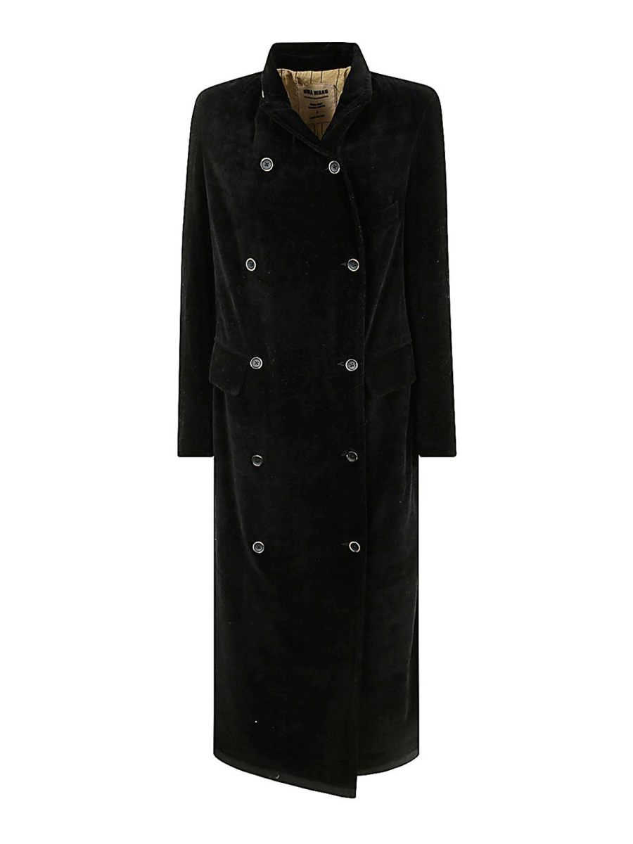 Uma Wang Manteau Court - Noir
