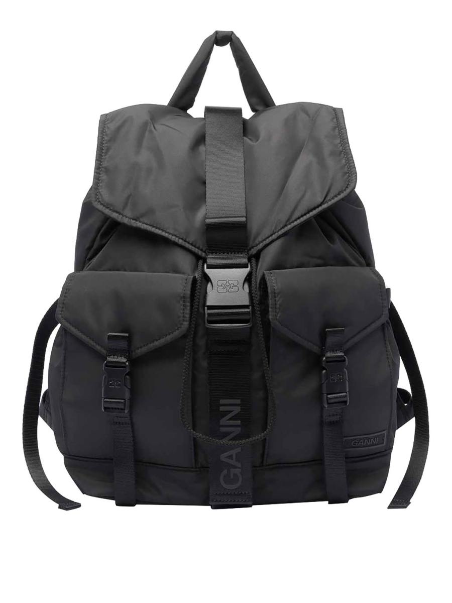 Ganni Sac À Dos - Noir
