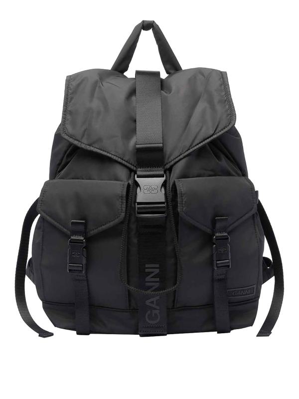 Ganni Sac À Dos - Noir