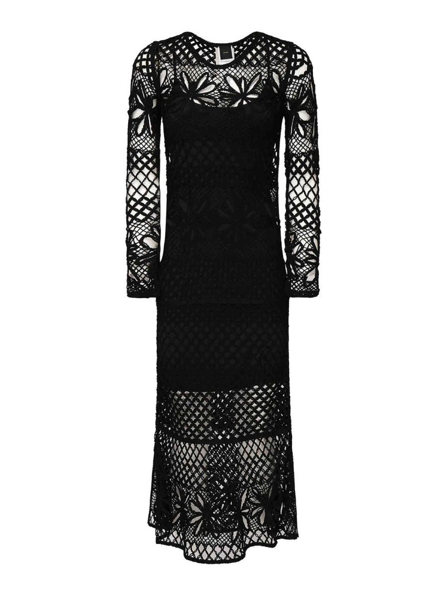 Pinko Maxi Robe - Noir