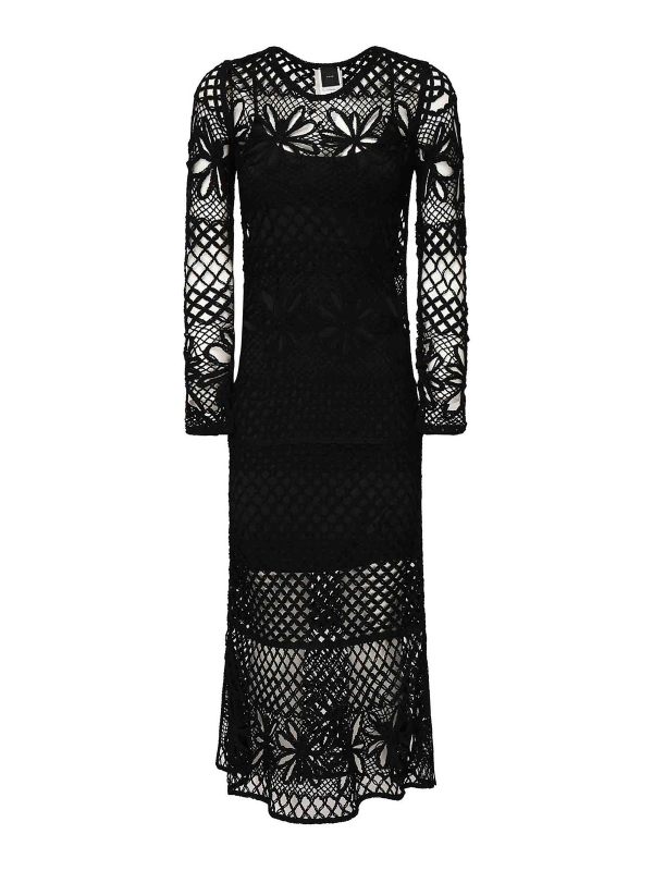 Pinko Maxi Robe - Noir