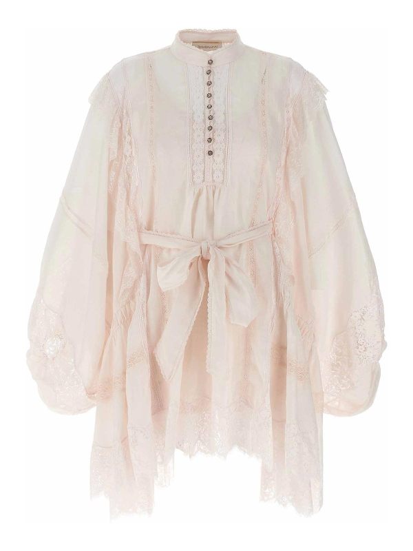 Zimmermann Robe Courte - Couleur Chair