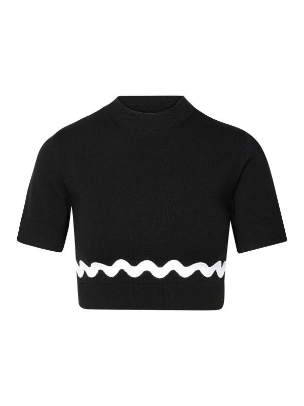 Patou Pull Col Rond - Noir