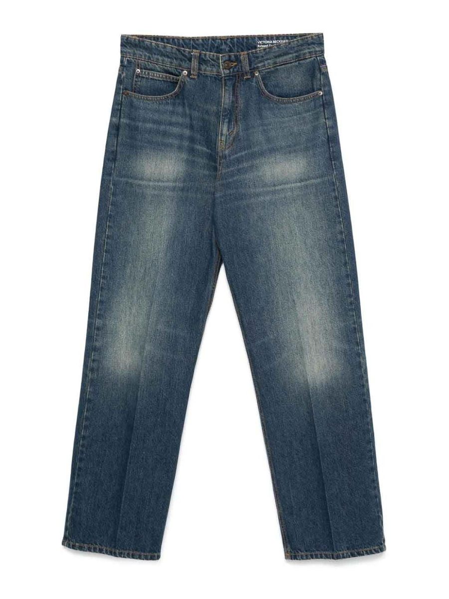 Victoria Beckham Jean Bootcut - Bleu