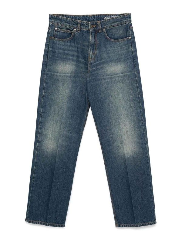 Victoria Beckham Jean Bootcut - Bleu