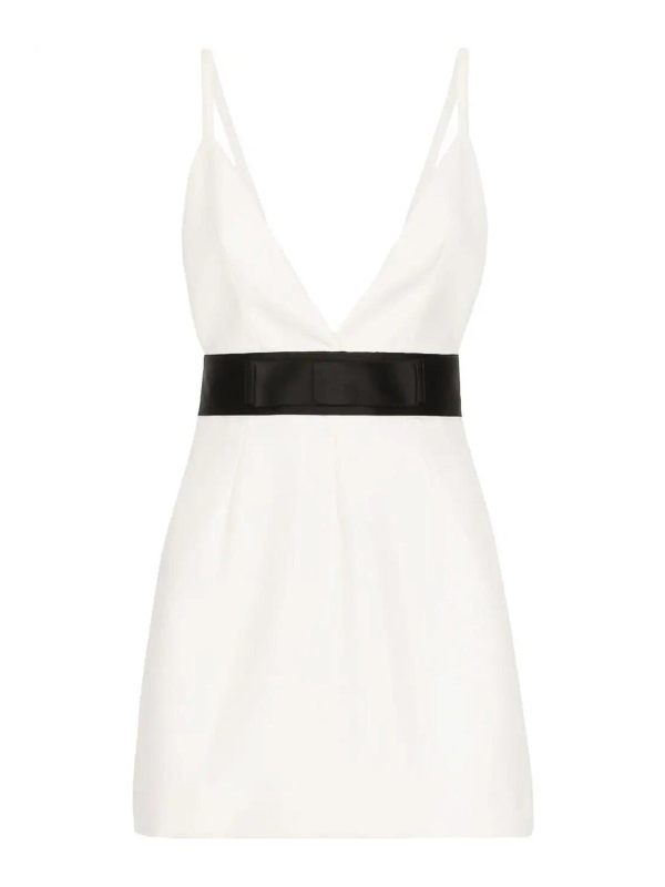 Dolce & Gabbana Robe Courte - Blanc