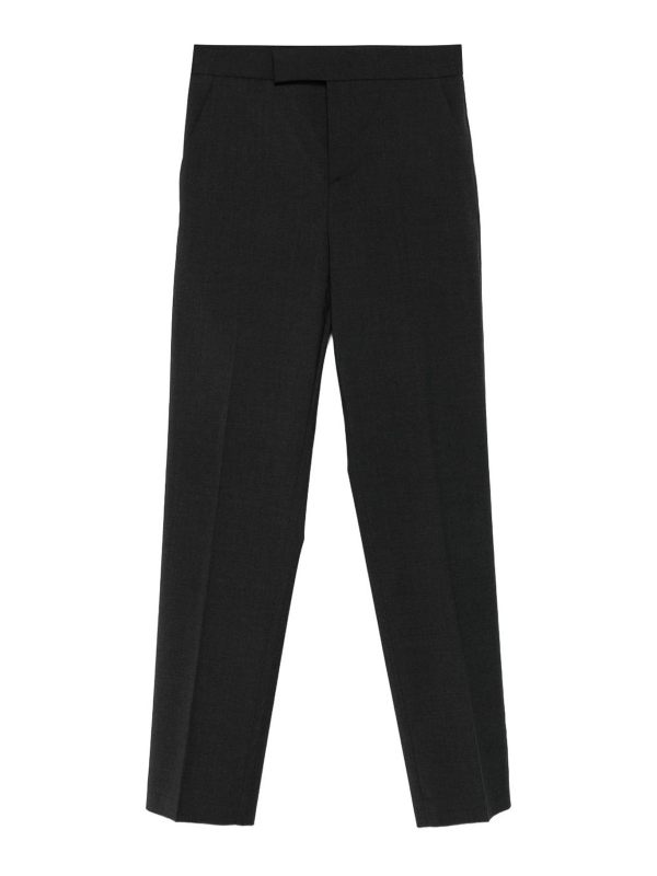 Alberta Ferretti Pantalon Couturier - Gris
