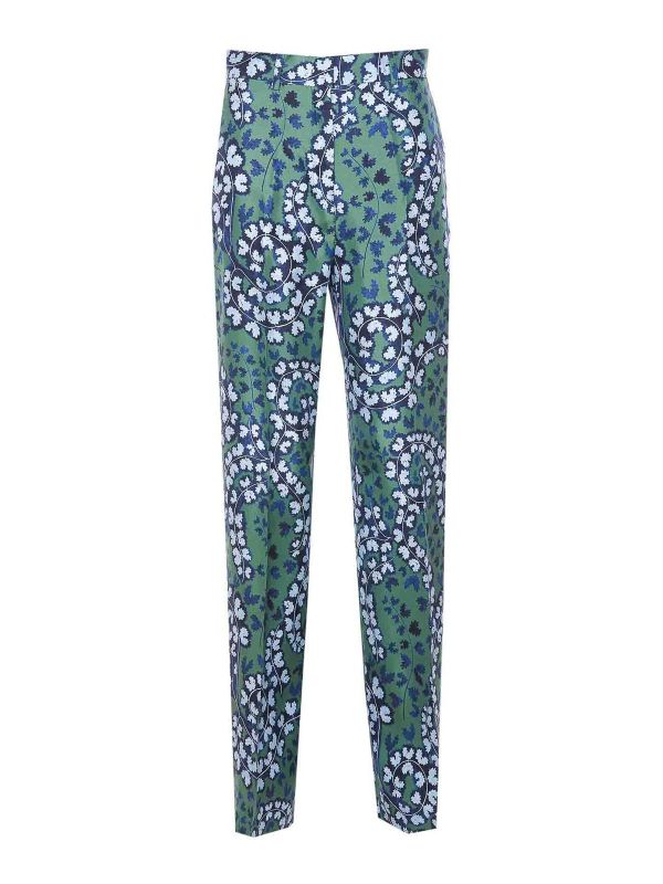 Lanvin Pantalons Décontractés - Vert