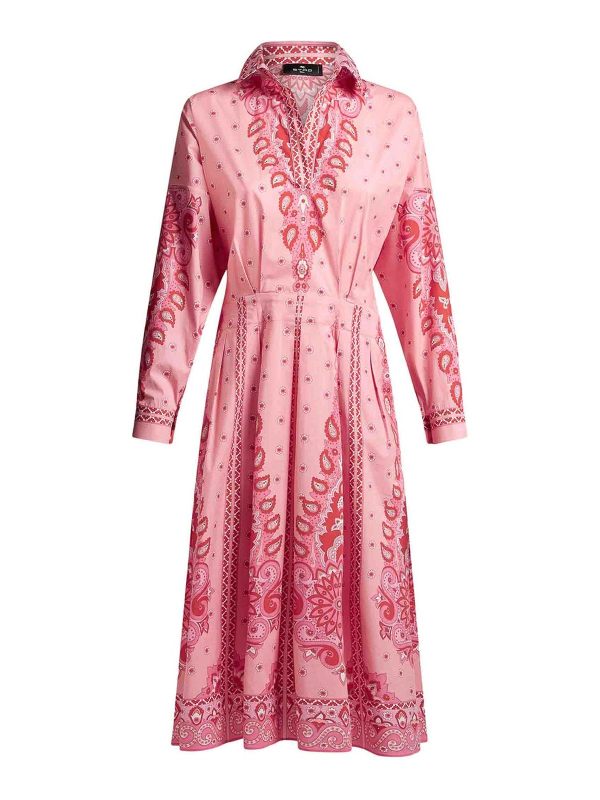 Etro Robe Au Genou - Couleur Chair