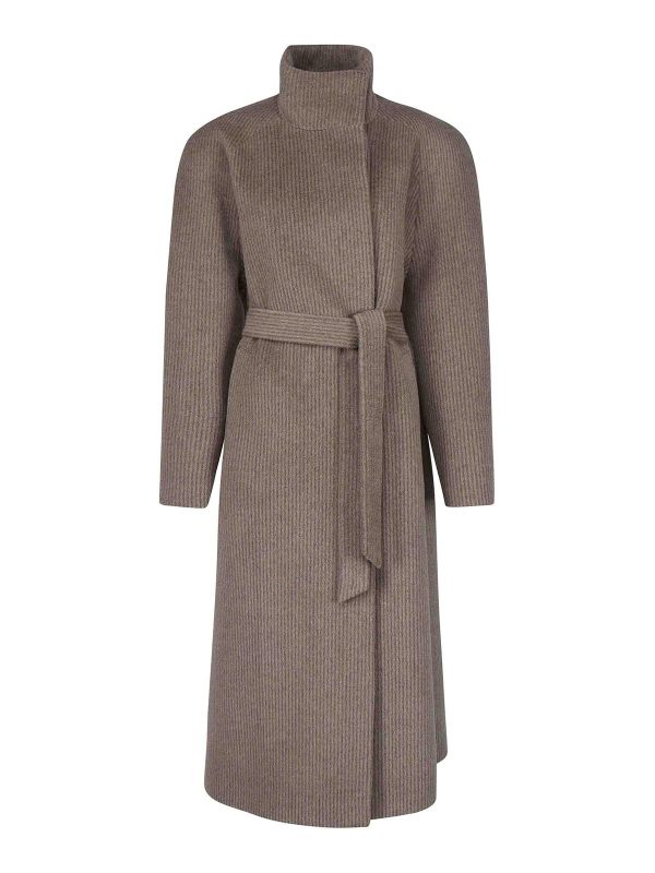 Magda Butrym Manteau Court - Beige