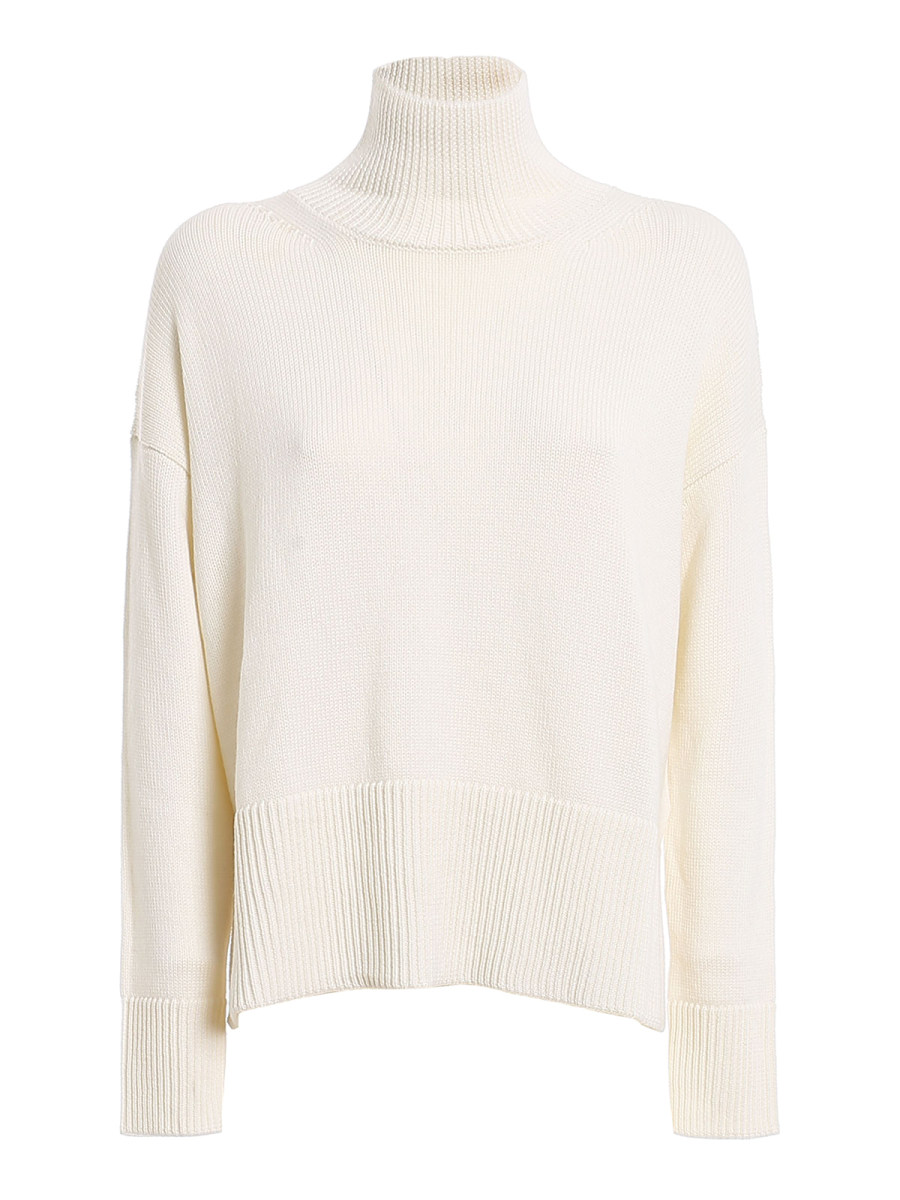 Dondup Pull Col Roulé - Blanc