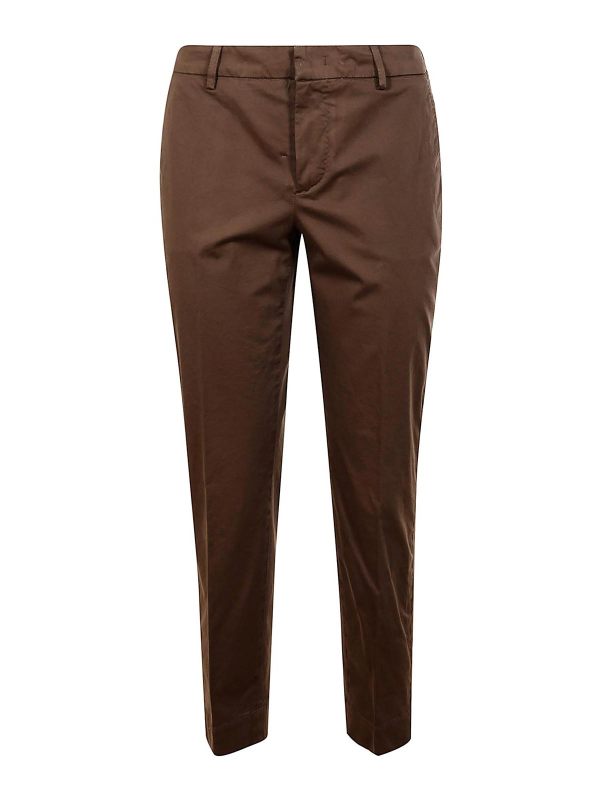 Pt Torino Pantalons Décontractés - Camel