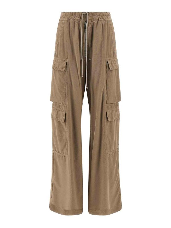 Drkshdw Pantalons Décontractés - Beige