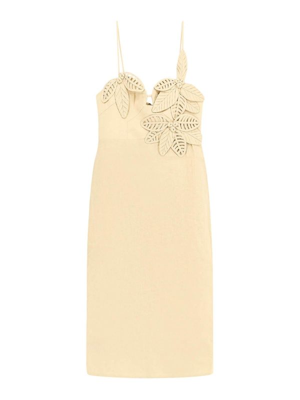 Farm Rio Robe Au Genou - Beige