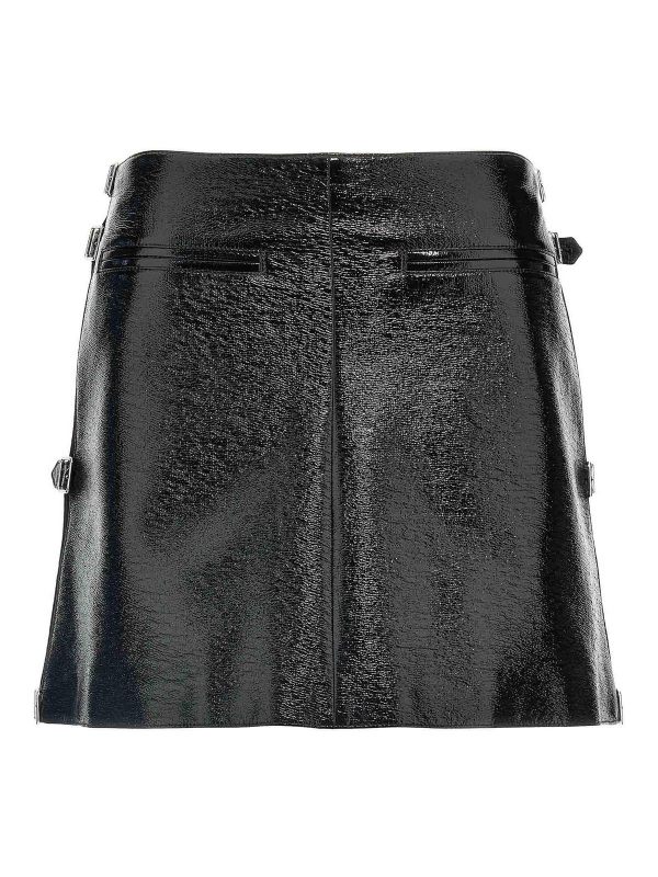 Courreges Jupe Midi - Mini Multi Sangle Vinyl