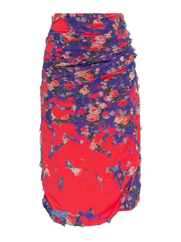 Diesel Jupe Midi - Violet