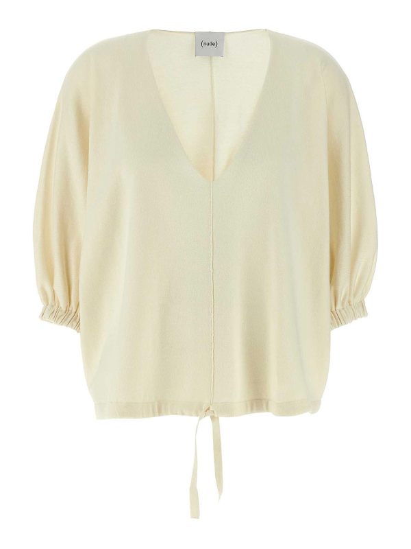 Nude Sweat-Shirts - Blanc