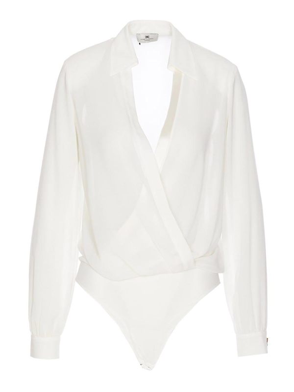 Elisabetta Franchi Top - Blanc