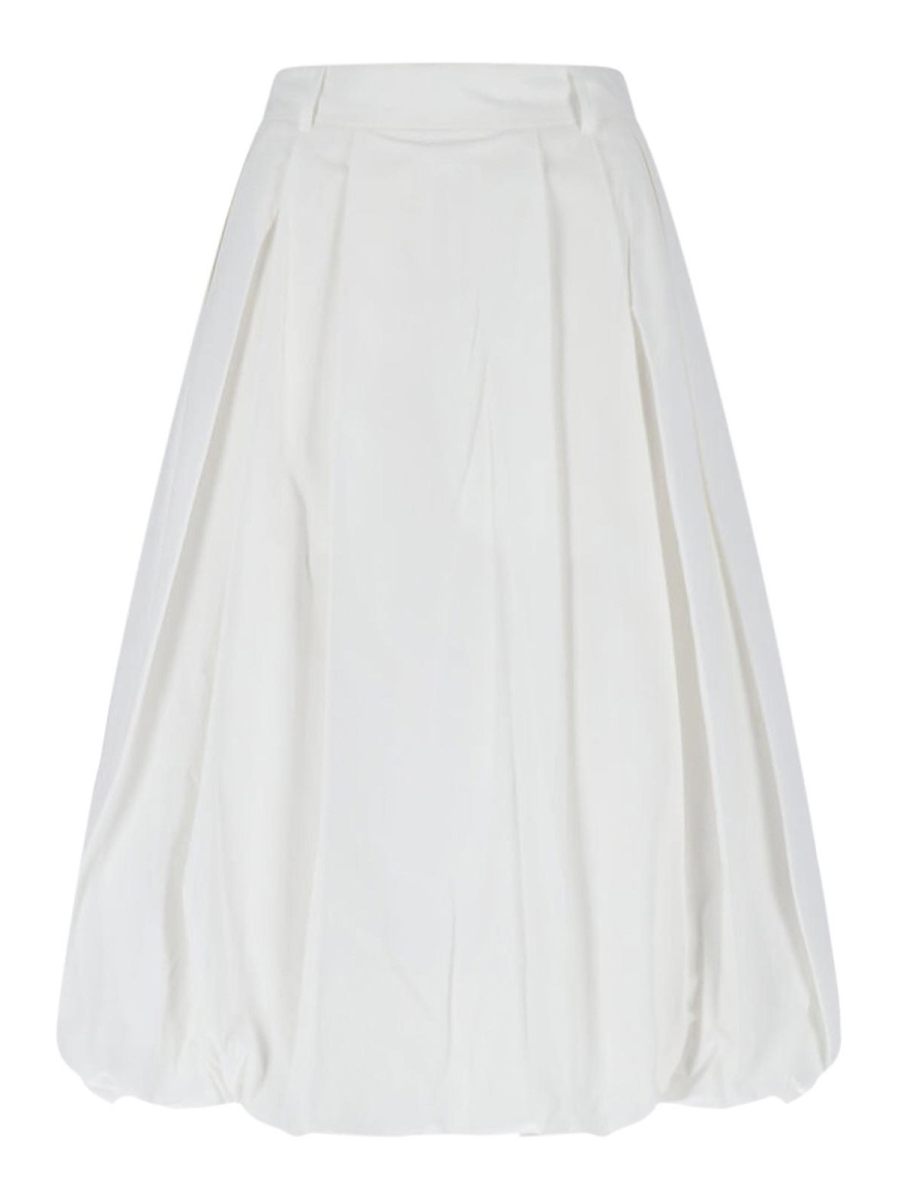 Dunst Jupe Midi - Blanc