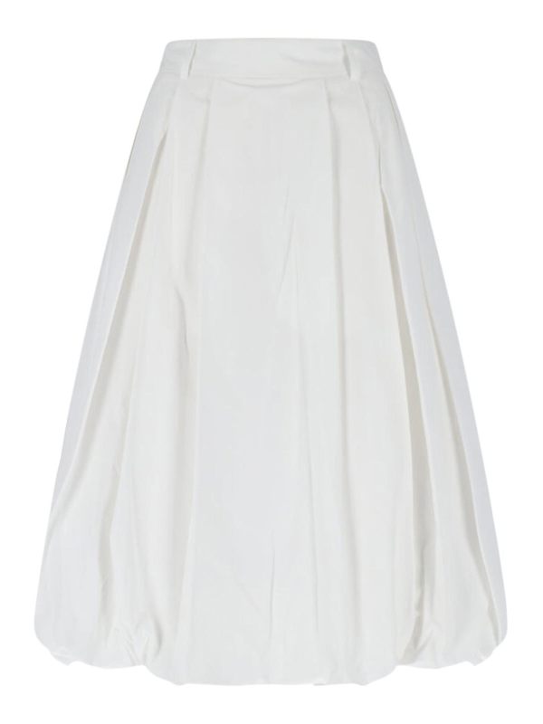 Dunst Jupe Midi - Blanc