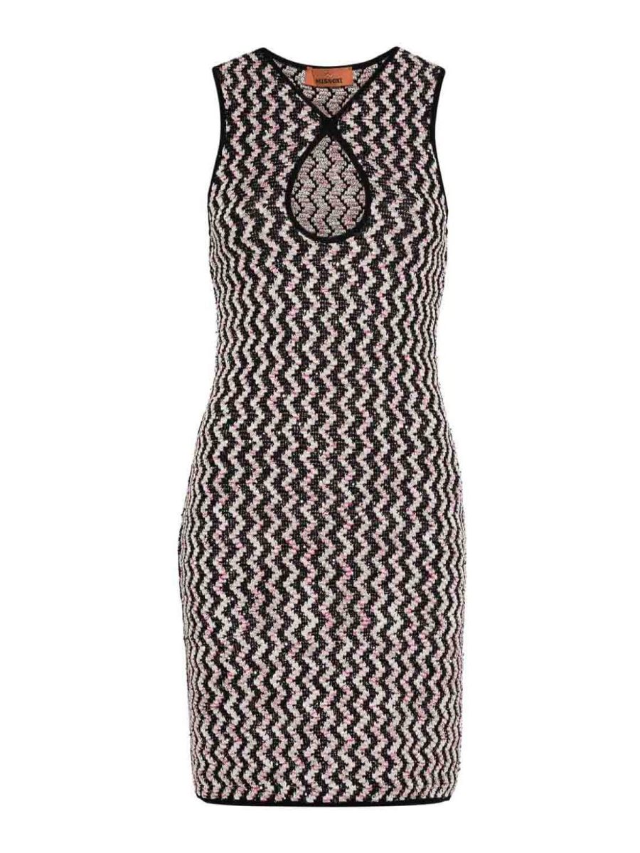 Missoni Robe Courte - Multicolore