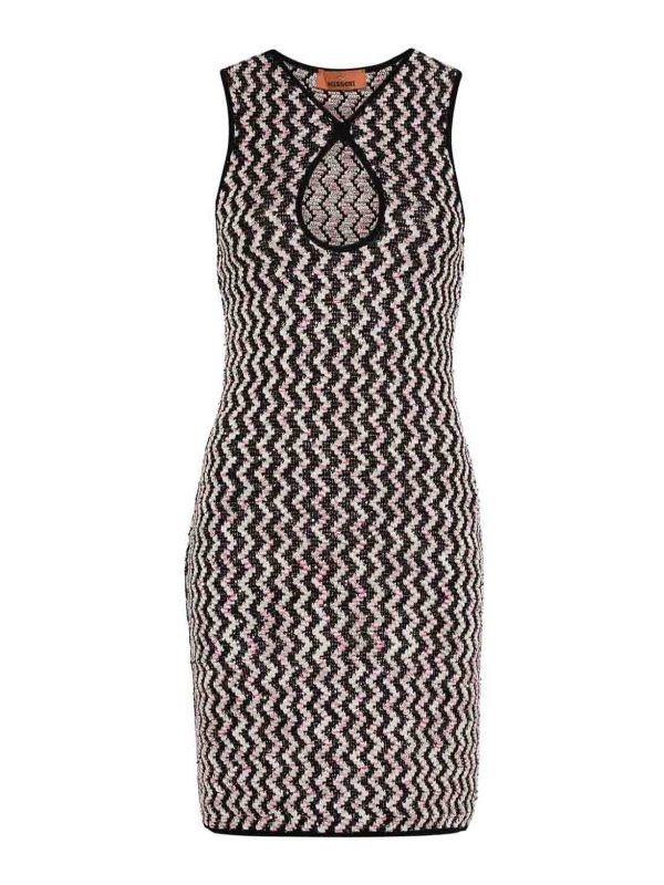 Missoni Robe Courte - Multicolore