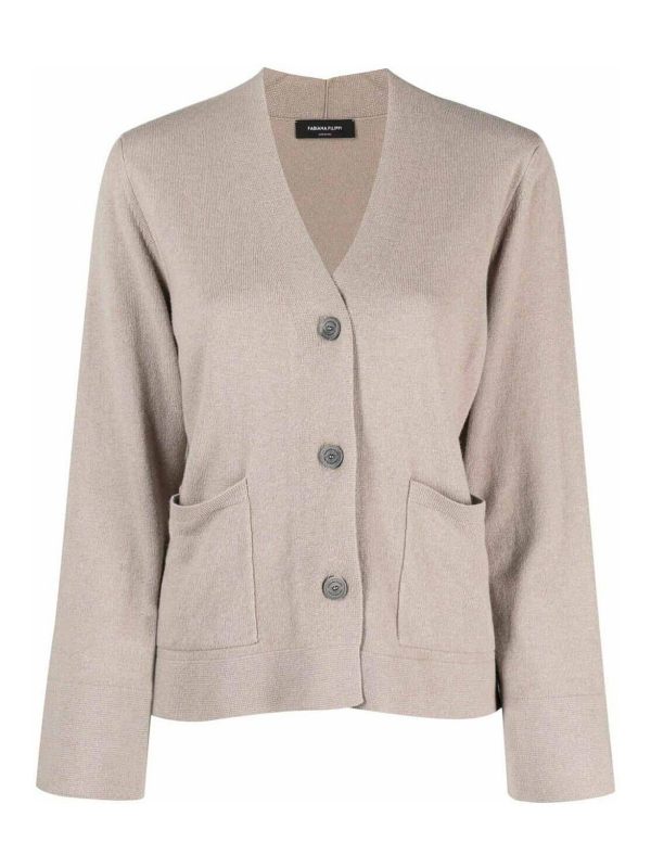 Fabiana Filippi Cardigan - Beige