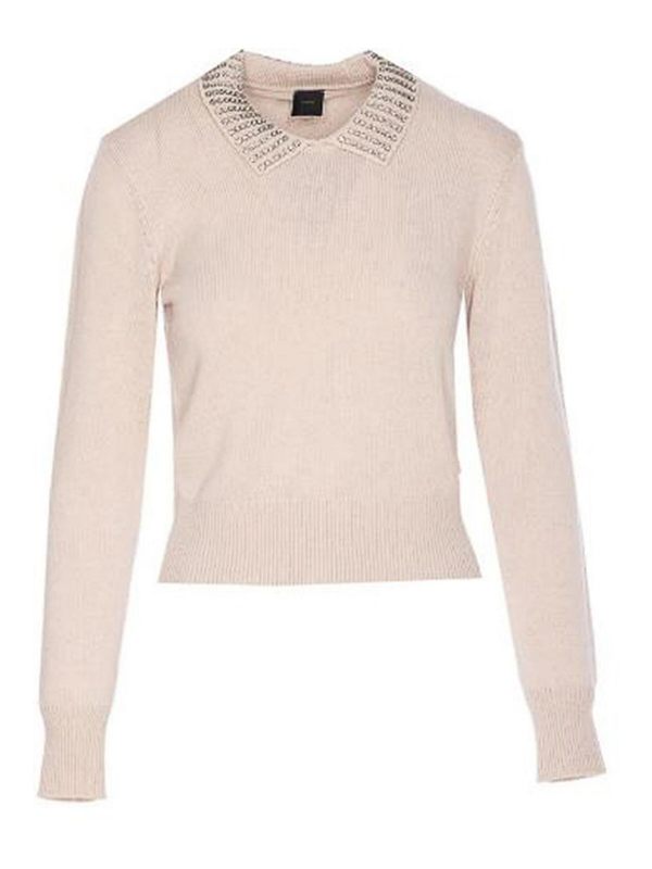 Pinko Pull Col Bateau - Gris