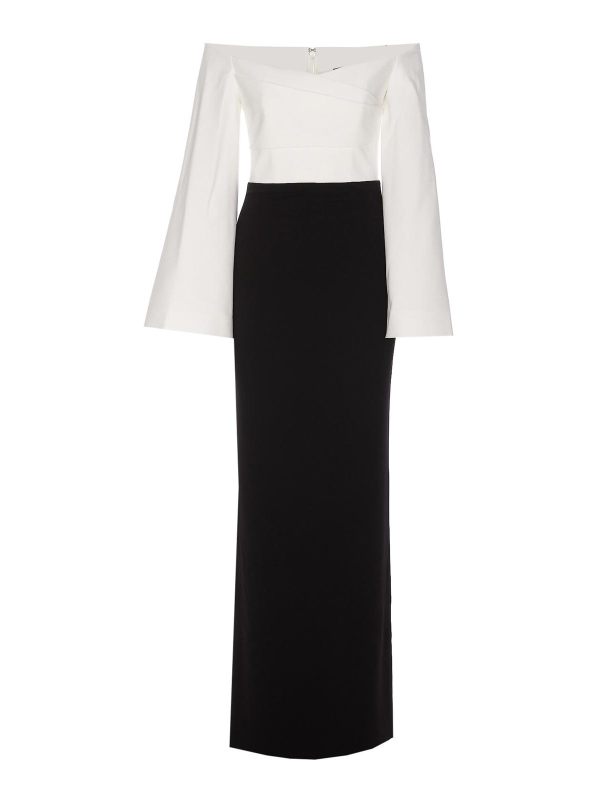 Solace London Maxi Robe - Blanc